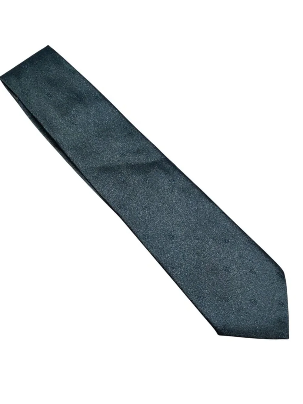 Mervyns Tie Black Tonal Dot Formal Wedding Vintage Classic Necktie Special Event